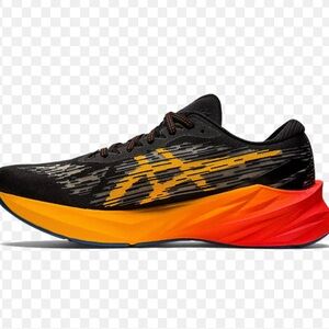 Asics Novablast 3 black and orange